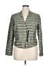 Mossimo Stripes Green Jacket Size 16 - photo 1