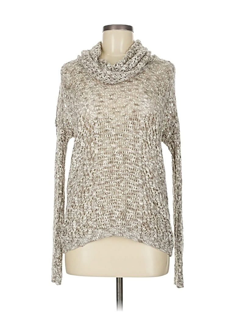 Pre-owned Inc International Concepts Turtleneck Sweater In Gray