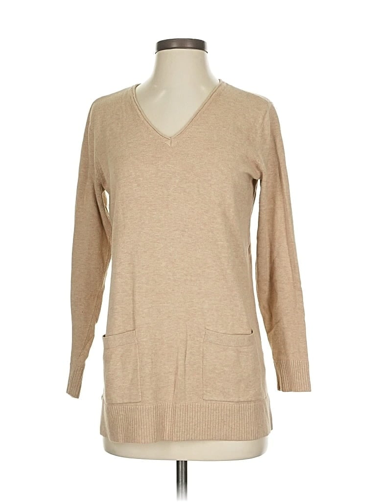 JEANNE PIERRE Pre-owned Pullover Sweater In Brown