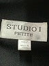 Studio I 100% Polyester Solid Black Casual Dress Size 10 (petite) - photo 7