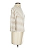 Vince. 100% Viscose Ivory 3/4 Sleeve Top Size S - photo 4