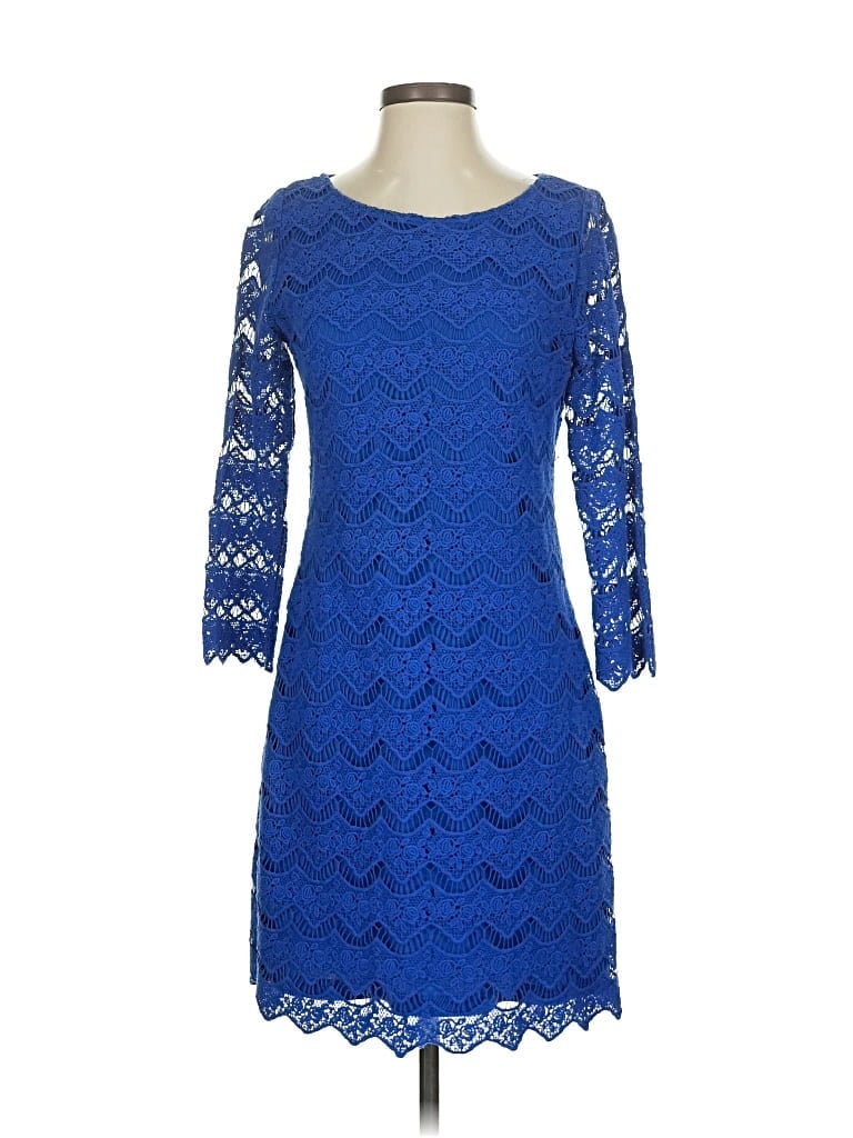 Pre-owned Sugarlips Cocktail Dress In Blue