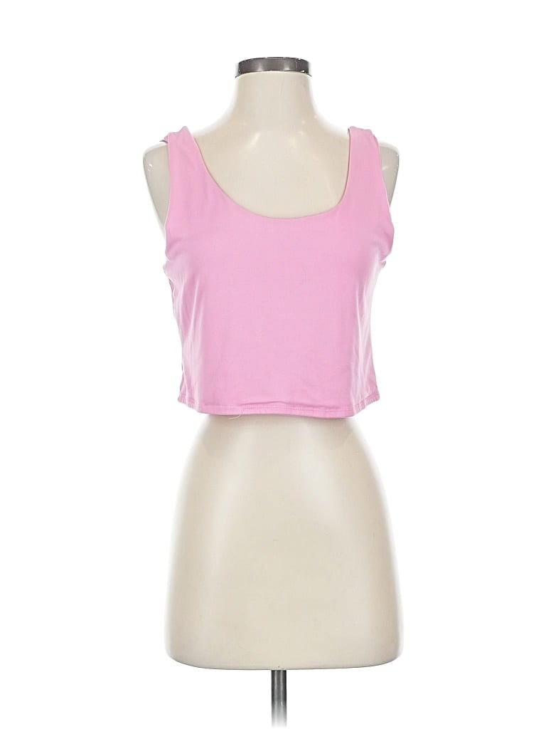 Pre-owned Sincerely Jules Tank Top Pink Strapless Neckline Tops