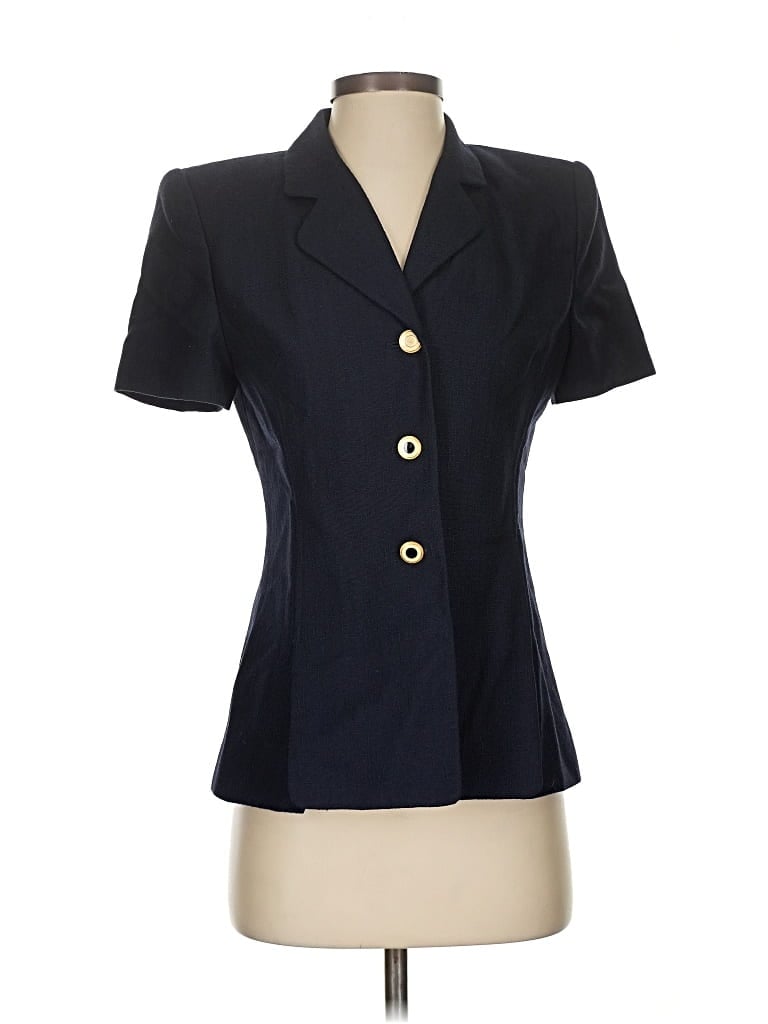 Pre-owned Amanda Smith Blazer Jacket In Blue