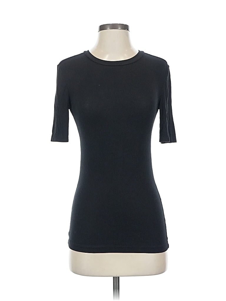 Pre-owned Universal Standard 3/4 Sleeve T-shirt In Black