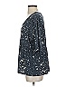 MTS Stars Blue 3/4 Sleeve Blouse Size S - photo 5