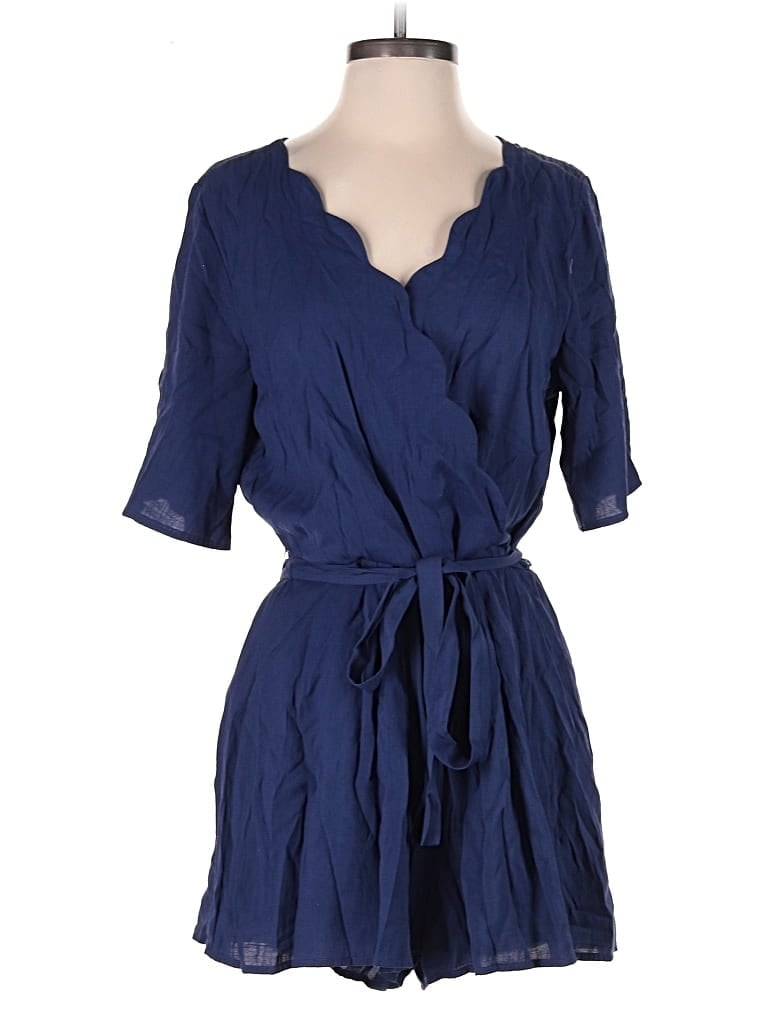 Pre-owned Trixxi Romper In Blue