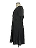 Madewell 100% Polyester Solid Black Cocktail Dress Size 4 - photo 5
