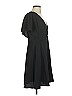 Madewell 100% Polyester Solid Black Cocktail Dress Size 4 - photo 4