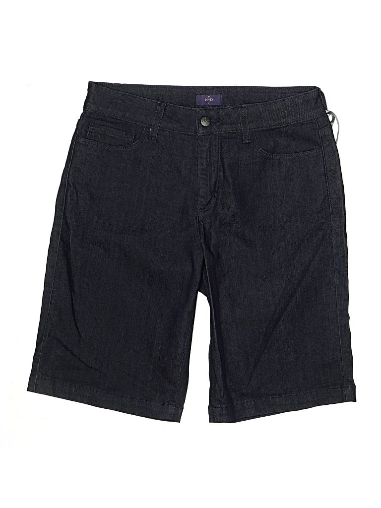 Pre-owned Nydj Denim Shorts In Black