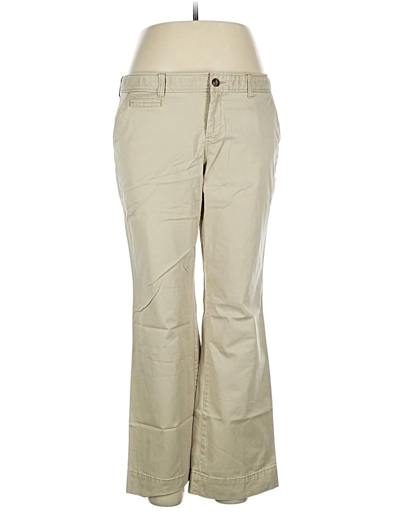 Pre-owned Old Navy Khaki Pant In Brown