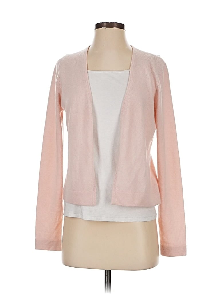 Pre-owned Worth Cashmere Cardigan Sweater In Pink