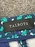 Talbots Animal Print Blue Casual Pants Size 8 - photo 7