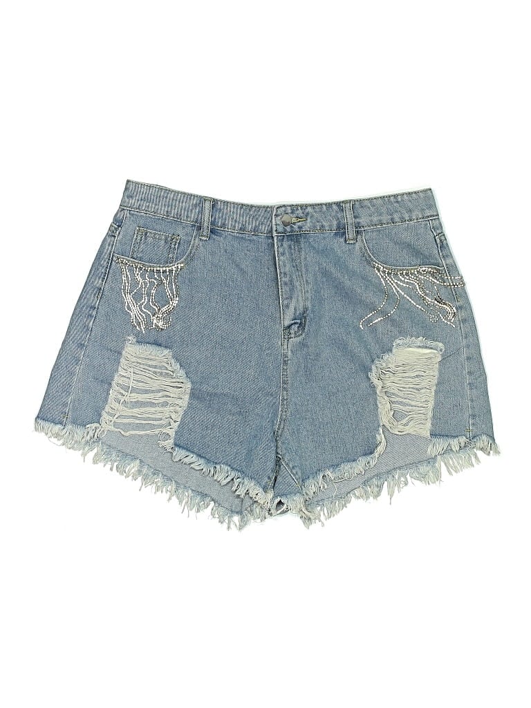 Unbranded Denim Shorts In Blue