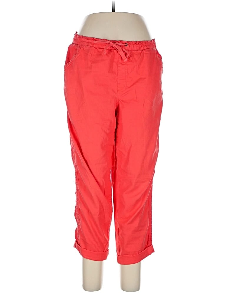 Pre-owned Sonoma Goods For Life Casual Pants In Red