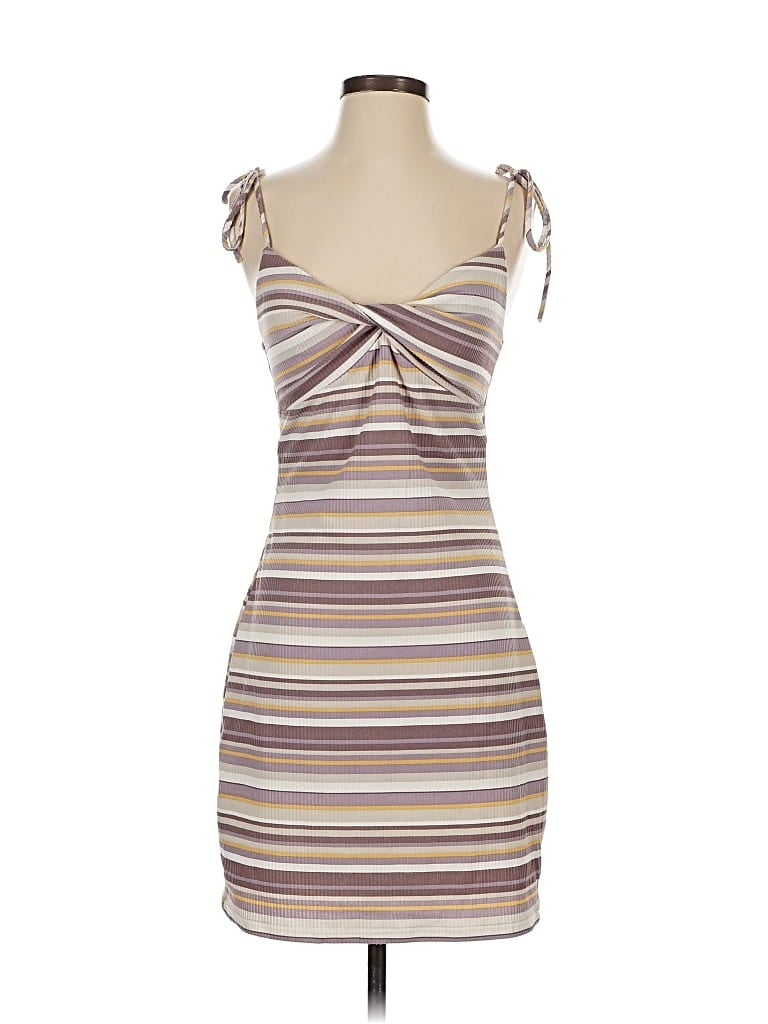 Pre-owned Heatherly Casual Dress In Purple