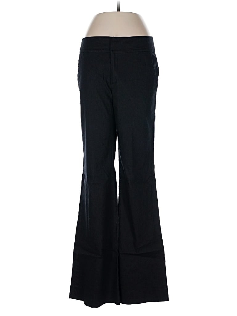 Pre-owned Banana Republic Factory Store Linen Pants In Black