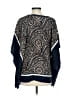 MICHAEL Michael Kors 100% Silk Blue 3/4 Sleeve Silk Top Size S - photo 2