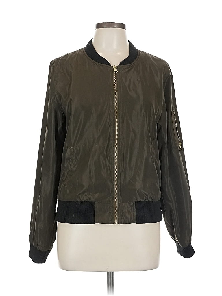 Pre-owned Love Tree Jacket In Green