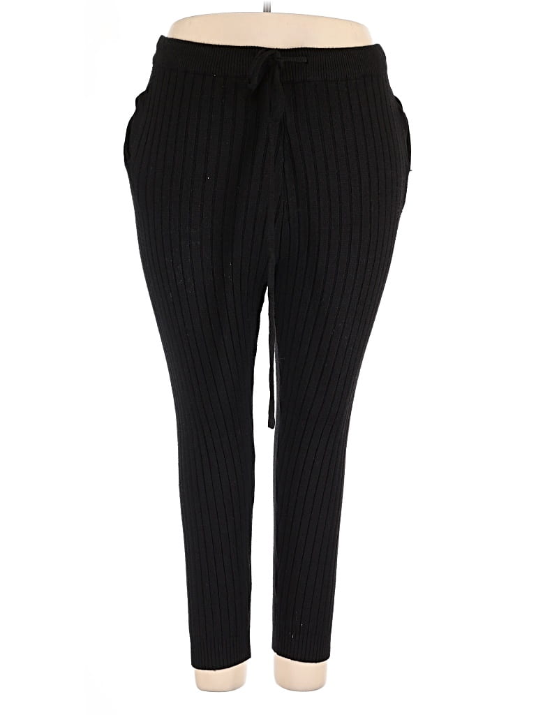 Pre-owned Assorted Brands Casual Pants In Black