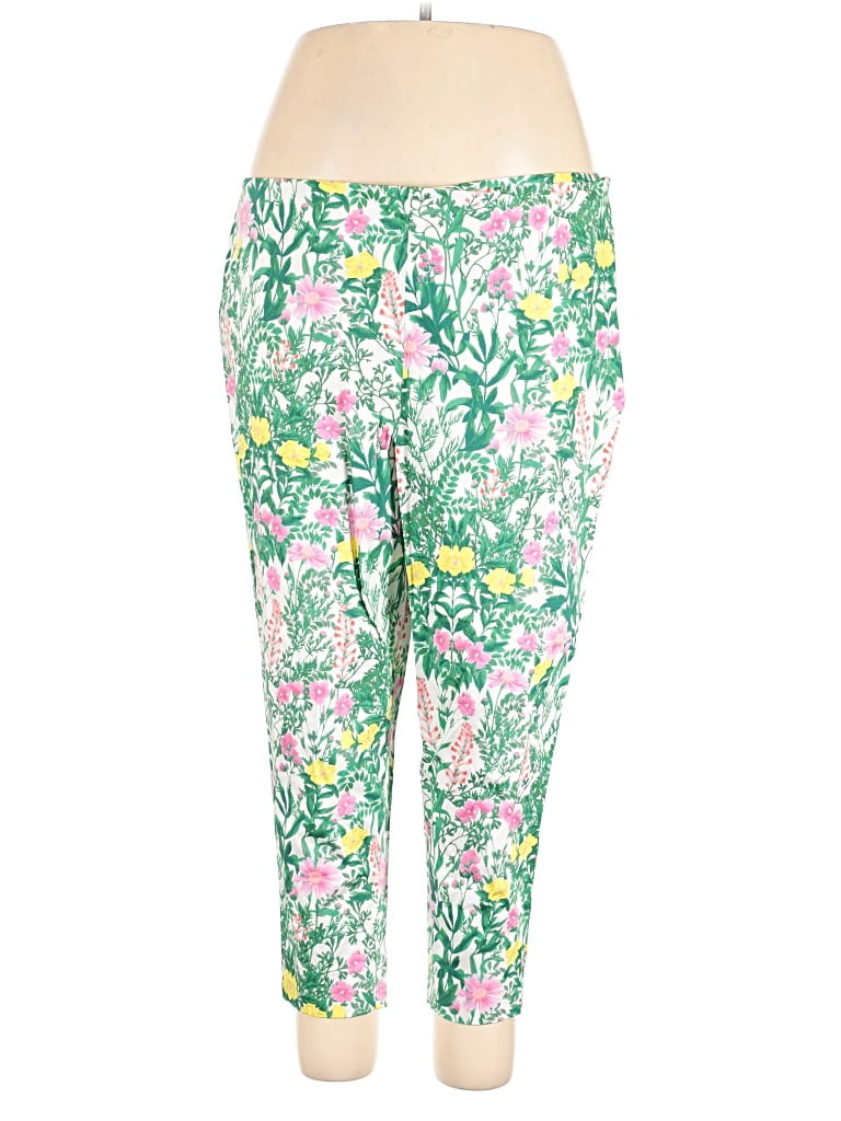 Pre-owned Rsvp By Talbots Active Pants In Green