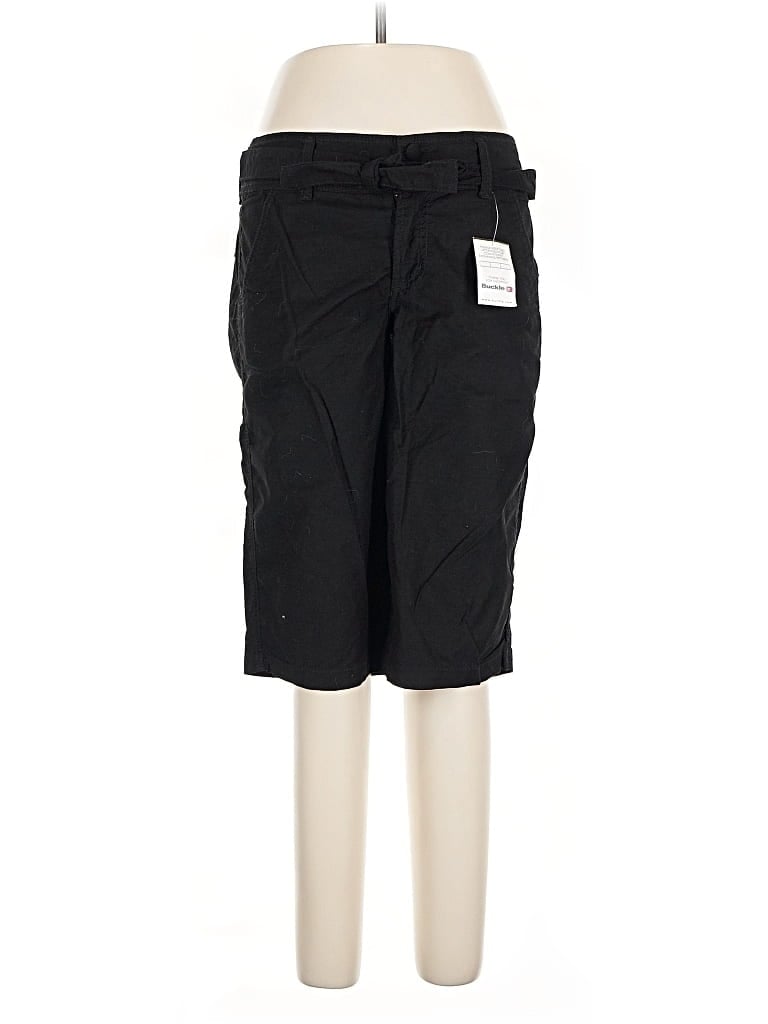 Buckle Cargo Pants In Black