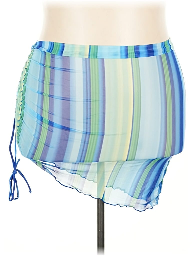 Pre-owned Unbranded Casual Skirt In Blue