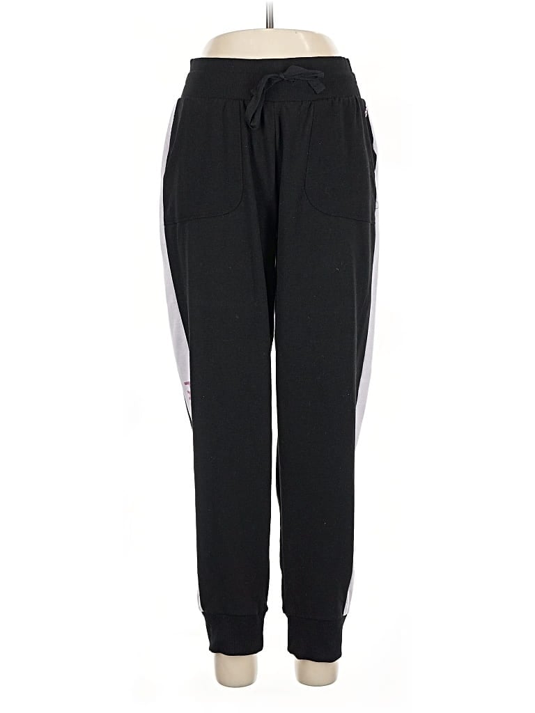 Pre-owned Earth Yoga Track Pants In Black