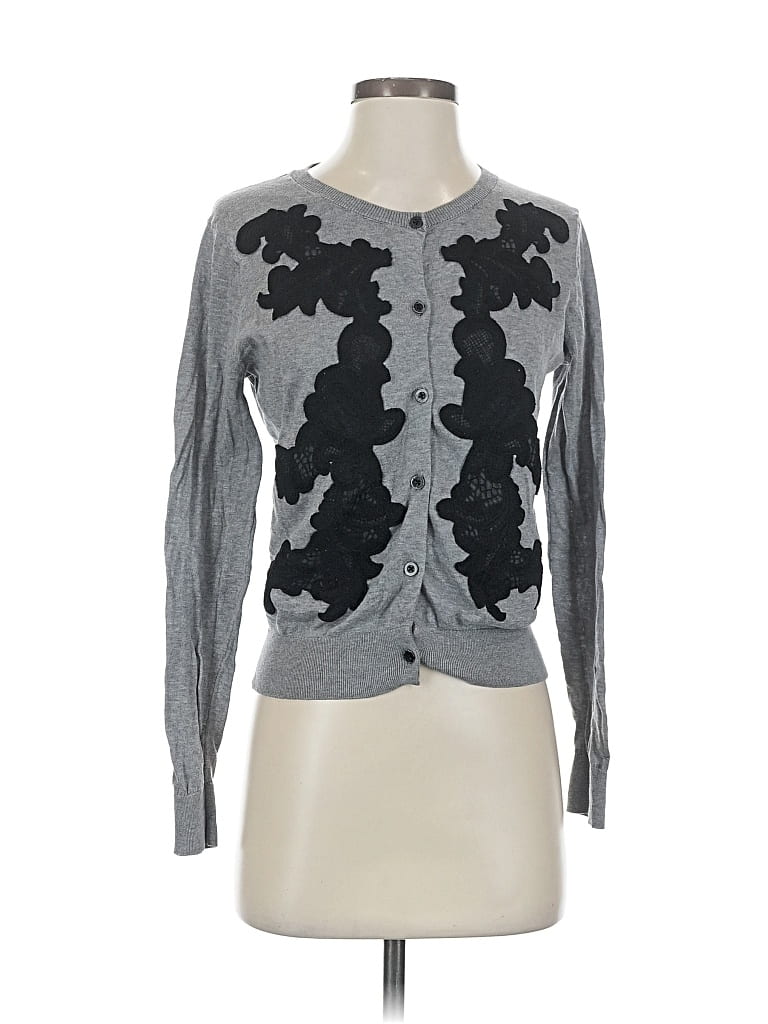 CABI Pre-owned Cardigan Sweater In Gray