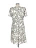 Tory Burch 100% Polyester Paisley Ivory Cocktail Dress Size 12 - photo 2