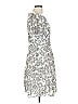 Tory Burch 100% Polyester Paisley Ivory Cocktail Dress Size 12 - photo 4