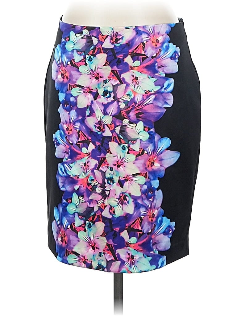 Express Casual Skirt In Purple