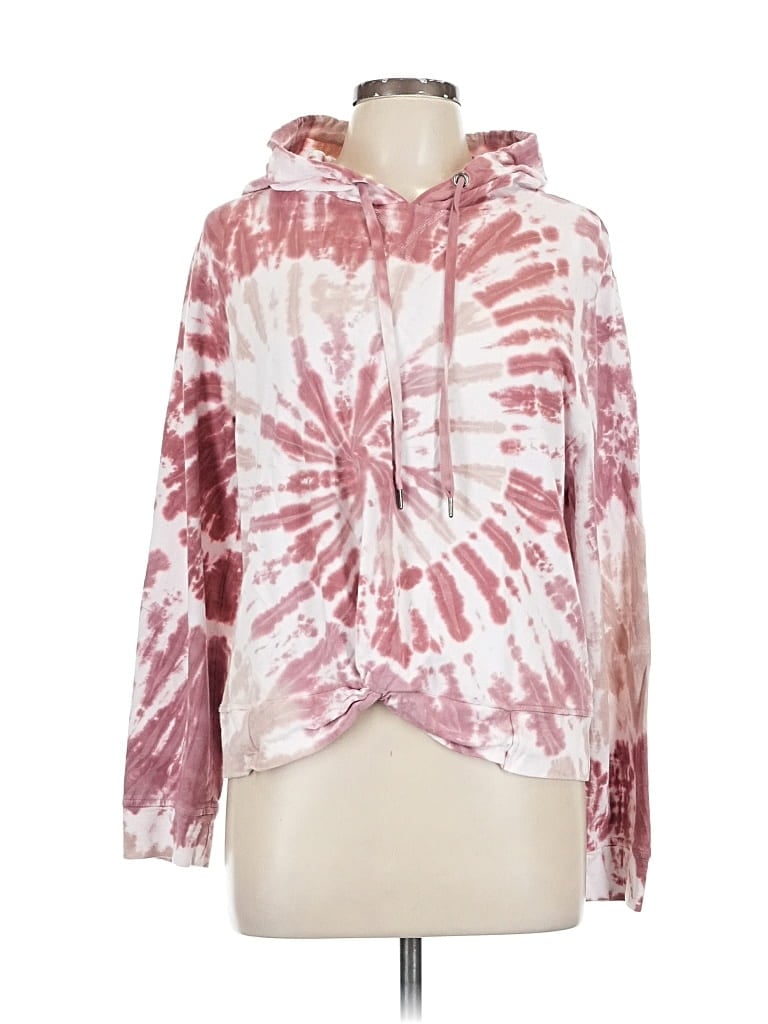 Pre-owned C&c California Pullover Hoodie In Pink