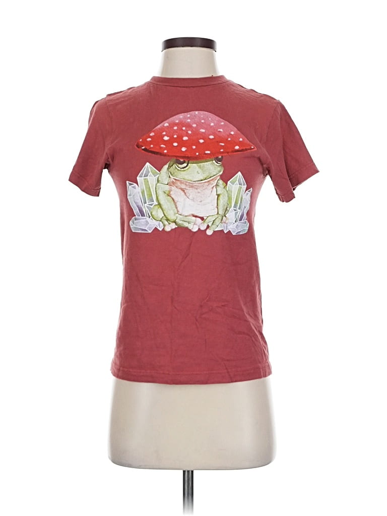 Pre-owned Hot Topic Short Sleeve T-shirt In Red