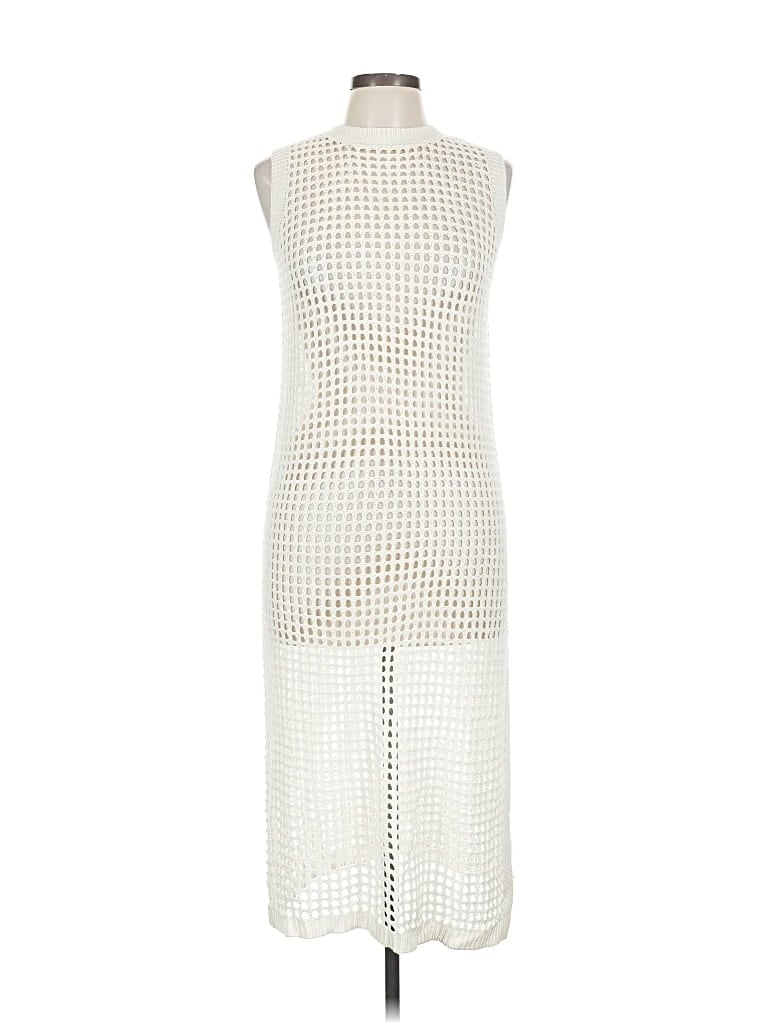 Pre-owned Shade & Shore Cocktail Dress In White