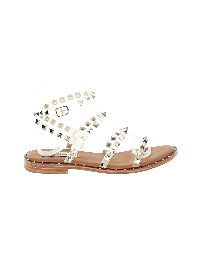 Click to view more detailed imagery on our partner's website Pre-owned Steve Madden Sandals In Silver