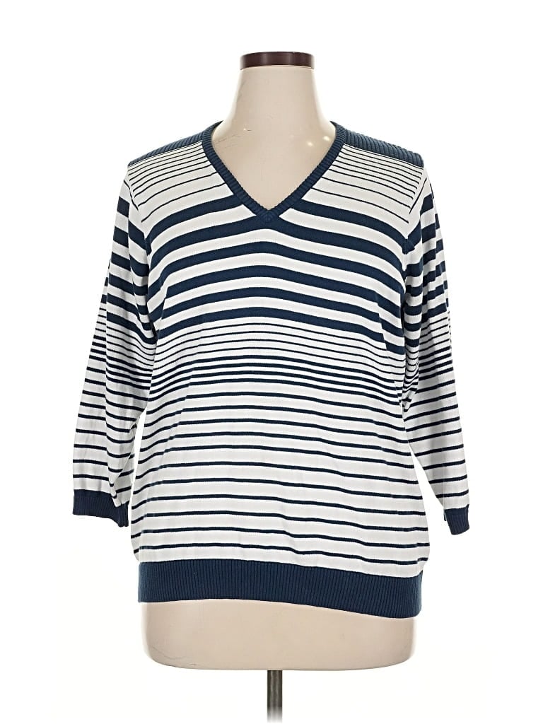 Pre-owned Cathy Daniels Pullover Sweater In Blue