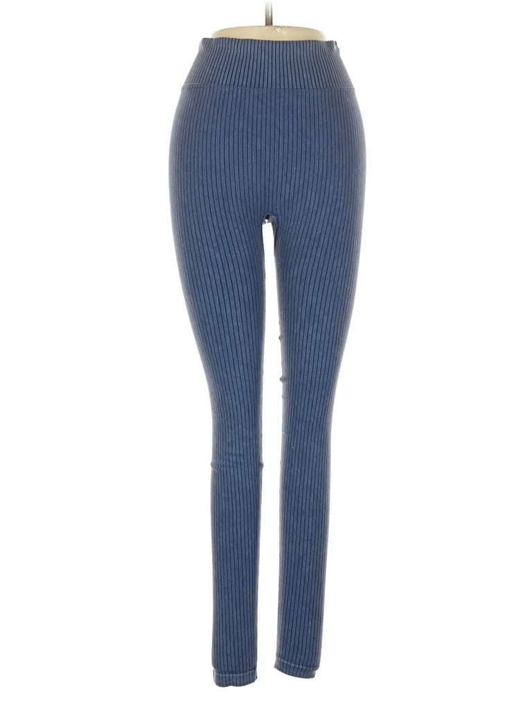 Pre-owned Assorted Brands Leggings In Blue