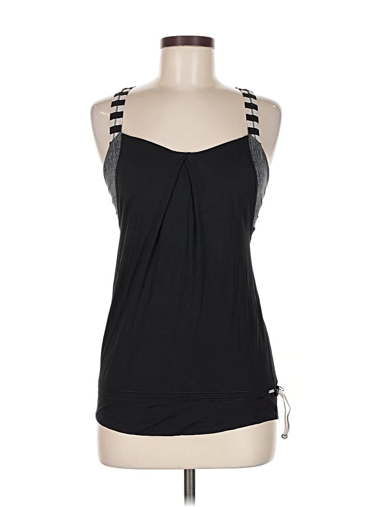 Pre-owned Lululemon Athletica Active Tank Top In Black