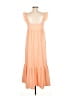 Caution to the Wind Orange Casual Dress Size M - photo 2