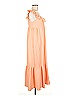 Caution to the Wind Orange Casual Dress Size M - photo 4