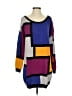 Nasty Gal Inc. Color Block Purple Pullover Sweater Size XS - photo 1