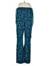 Talbots Animal Print Blue Casual Pants Size 8 - photo 2