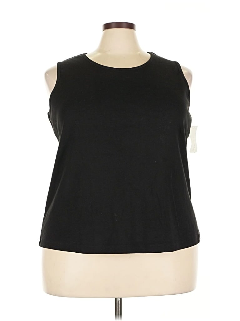 Studio Works Sleeveless T-shirt In Black