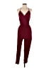 Lulus 100% Rayon Solid Burgundy Jumpsuit Size XS - photo 1
