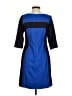 Boden 100% Polyester Color Block Blue Casual Dress Size 2 - photo 2