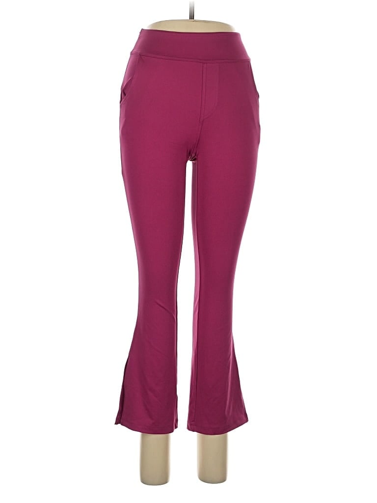 Pre-owned Cato Active Pants In Burgundy