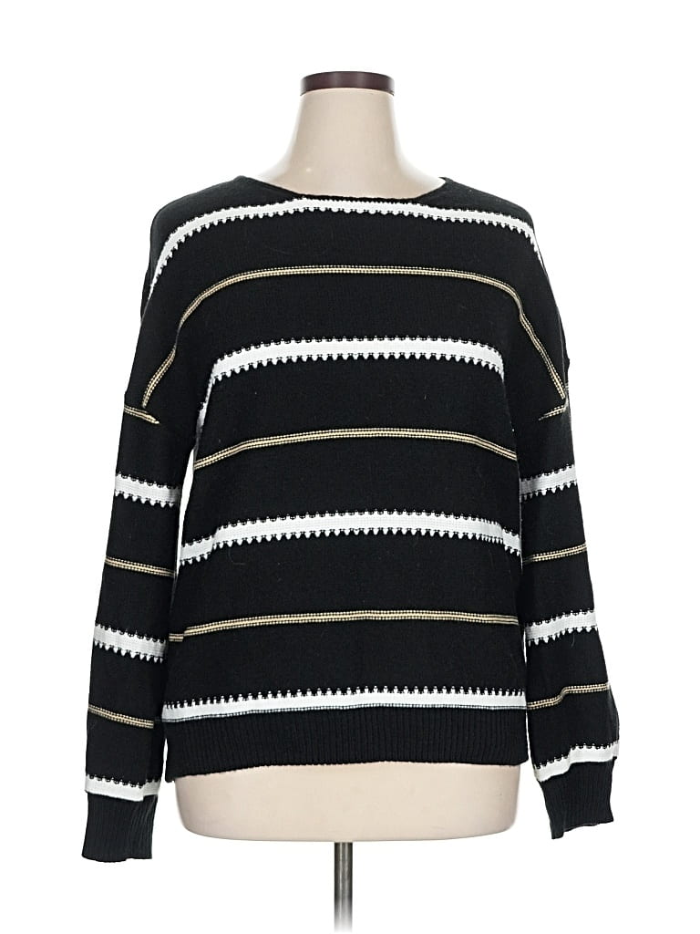 Pre-owned Zesica Pullover Sweater In Black