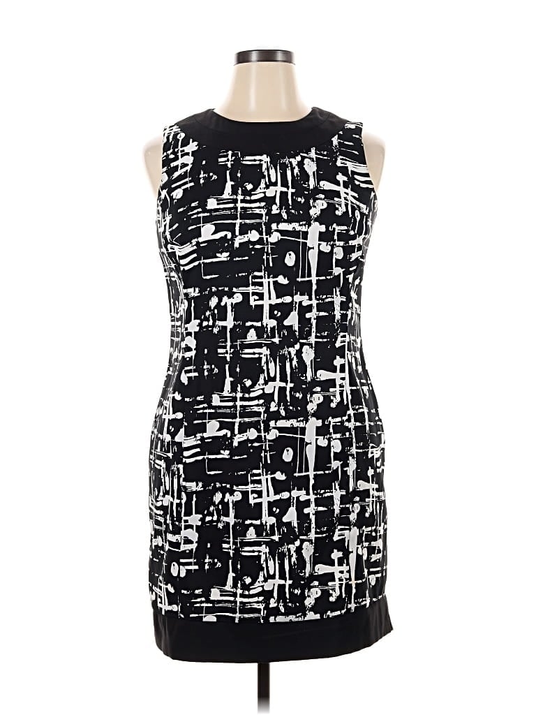 Pre-owned Ab Studio Cocktail Dress In Black