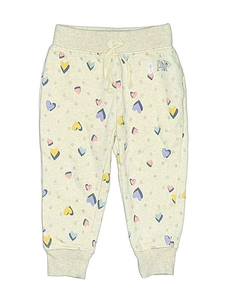 Pre-owned Baby Gap Kids' Casual Pants In White